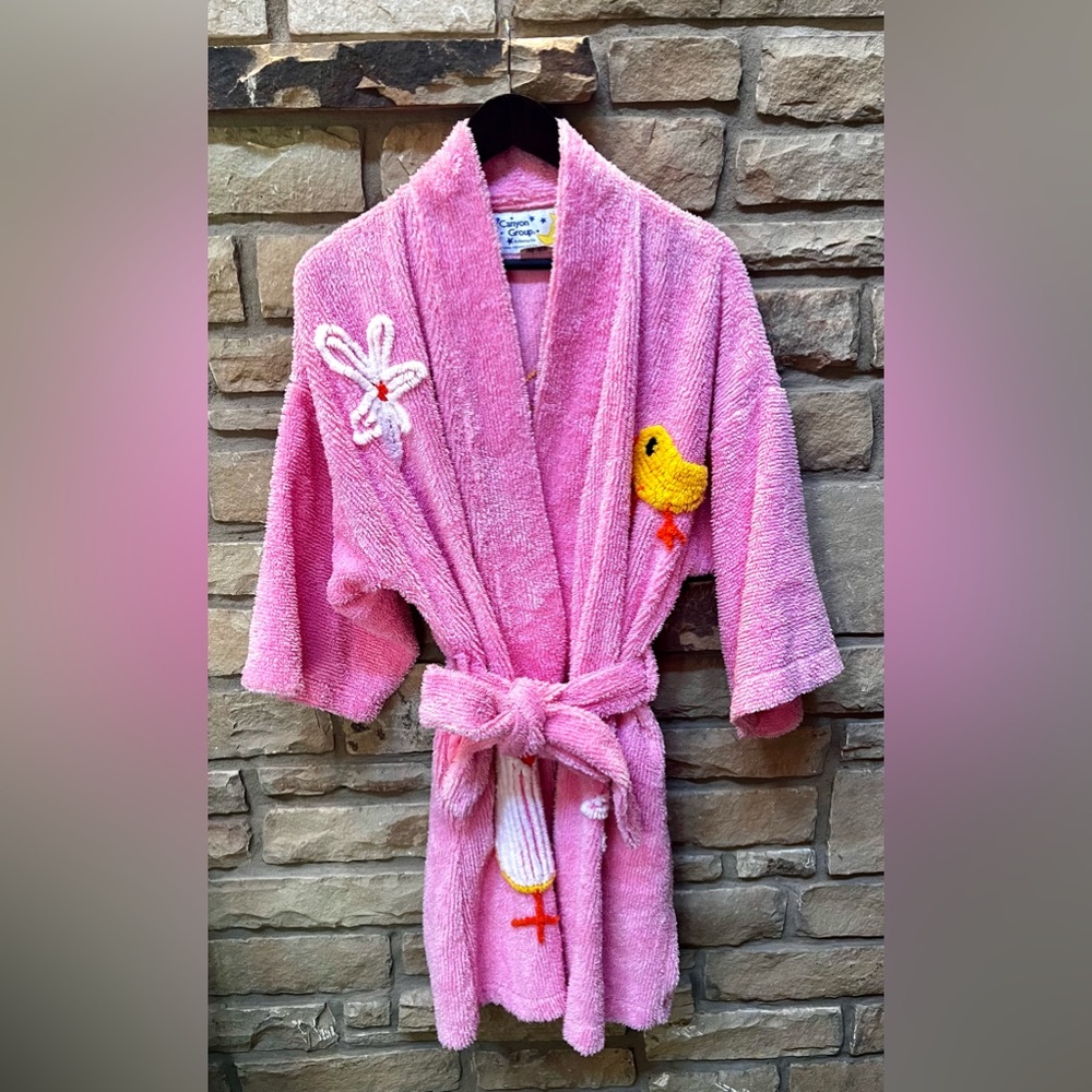 Pink Chenille Robe- Canyon Group - Chicks Rule